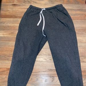 Dark grey Garage sweats. Size xs.